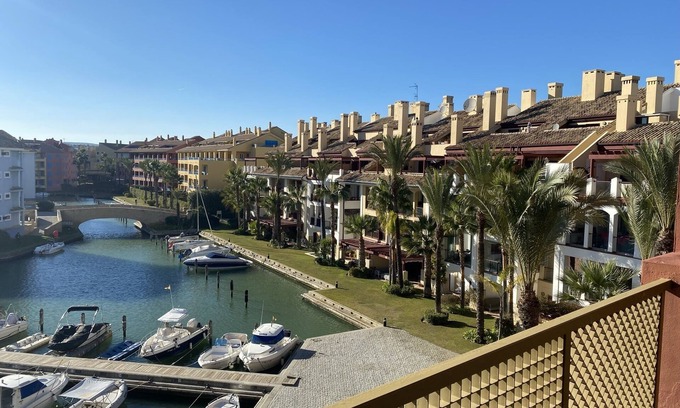 Sotogrande Apartment | Splendid Apartment with Oceanfront Views and Top Amenities