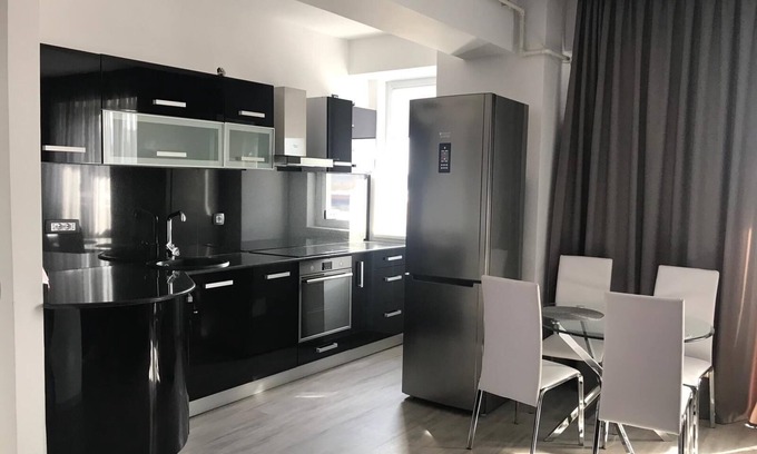 Sibiu Apartment | Scenic Apartment with Mountain Views & Spa Amenities