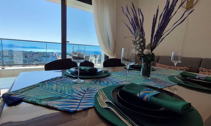 Alanya Apartment | Luxury apartment with panoramic sea view emerald