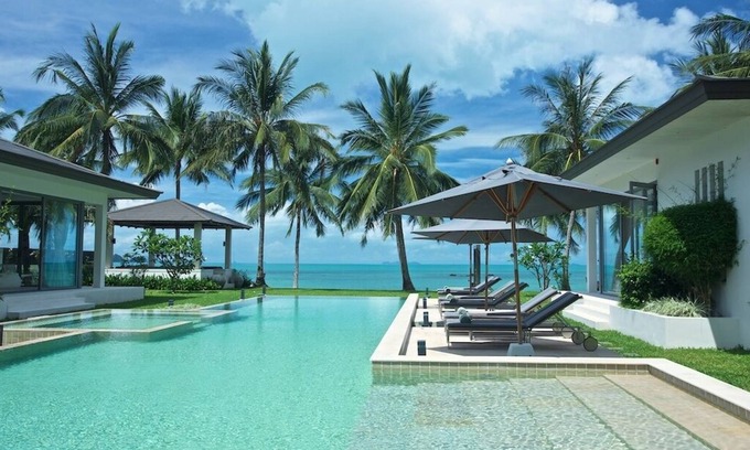 Taling Ngam House | Luxury Beach front Villa Baan Asan Chef and Staff included lth9