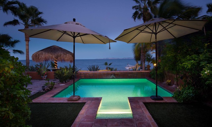 Loreto Villa | Ocean View Beach Front Villa with Pool & Spa - Rated 10/10