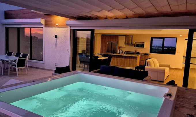 Punta Cana Apartment | Luxury Beach Penthouse Jacuzzi & Lagoon View
