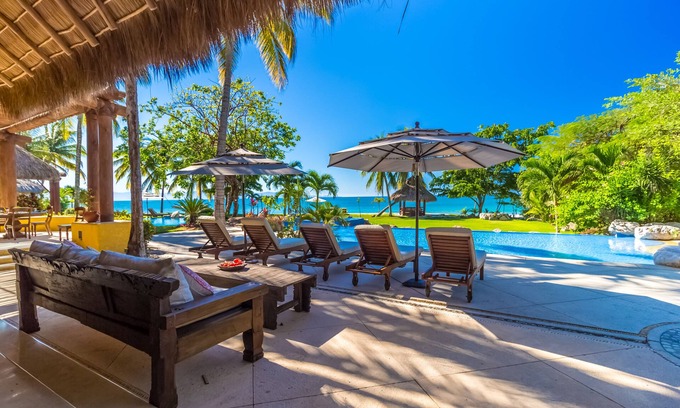 Punta de Mita Villa | Beachfront Estate with Ocean Views and Private Pool
