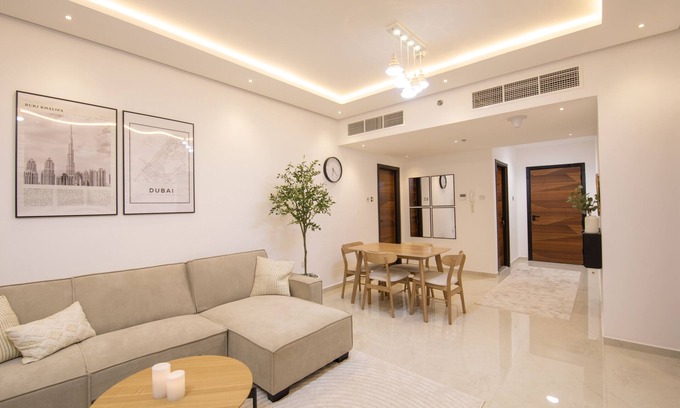 Ajman Apartment | Stylish 1BD Apartment Near Beach with Free Parking