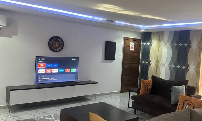 Ofin Apartment | Luxury Brown-Themed Apartment with Balcony Views & Comfort