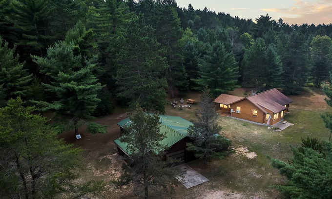 Luzerne Cabin | Inviting Cabin Retreat with Hot Tub on Scenic 10 Acres