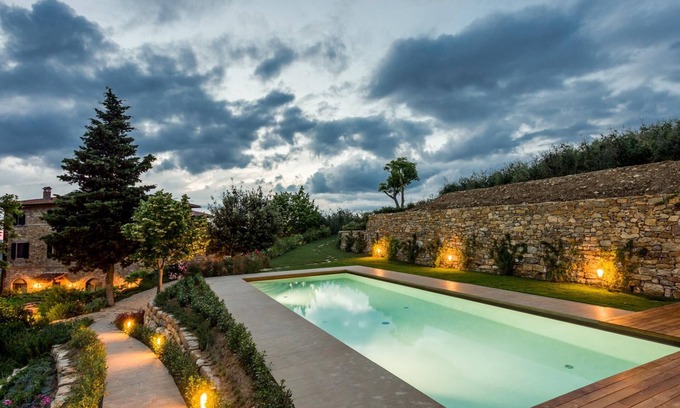 Panzano in Chianti Apartment | Elegant Chianti Retreat with Pool in Panzano
