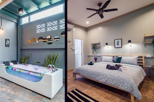 Hua Hin House | Elegant City Loft with Ocean Views, Steps from the Beach