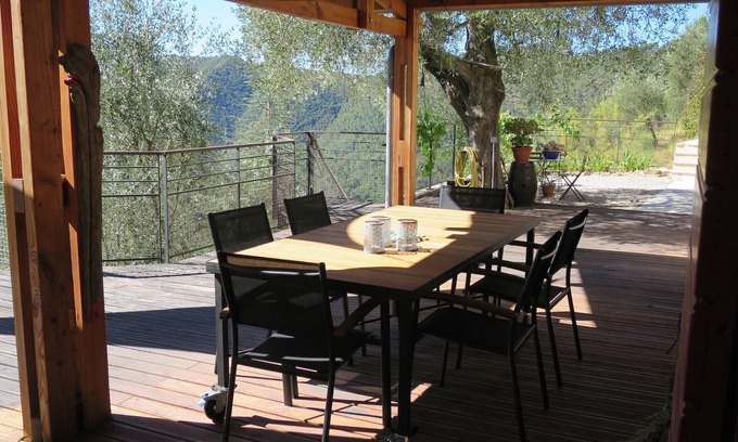 L'Escarene House | Idyllic Retreat Near the French Riviera with Private Pool