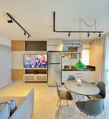 Jardim dos Estados Apartment | Elegant Linda Vista 23 with Private Pool & Pet Friendly Amenities