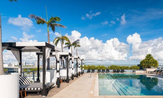 City Center Apartment | Boulan South Beach: Oceanview Unit with Rooftop Pool Access
