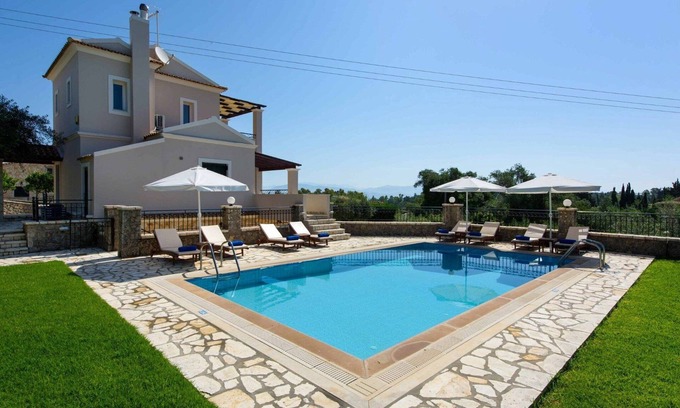 Dassia Villa | Discover Villa Lemonia: Private Pool Retreat in Corfu