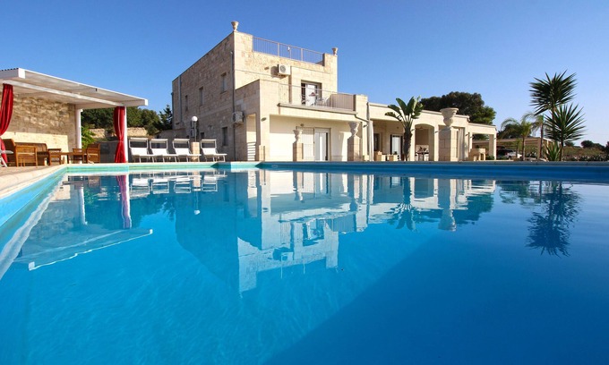 Santa Croce Camerina Villa | Idyllic Country Villa with Ocean View & Heated Pool