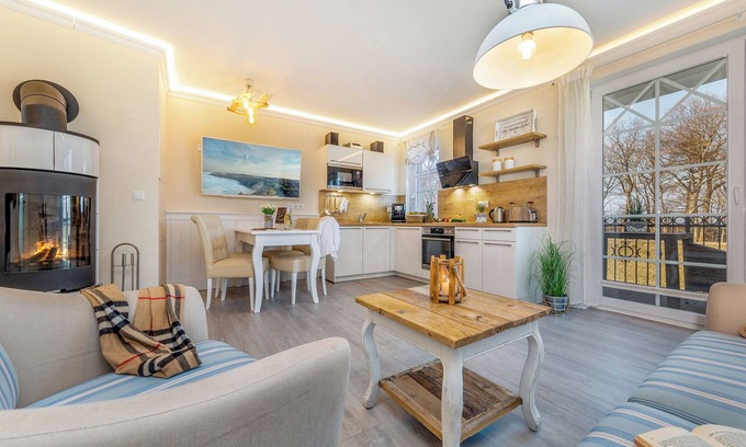 Zingst Apartment | Seaside Retreat with Fireplace, Spa & Perfect 10 Rating