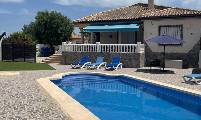 Gea y Truyols Villa | Elegant Villa with Private Pool and Ocean Views in Costa Calida
