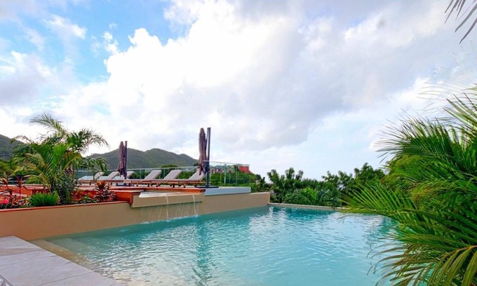 Anse Marcel Apartment | Luxury duplex with pool, sea view and private terrace in Saint-Martin