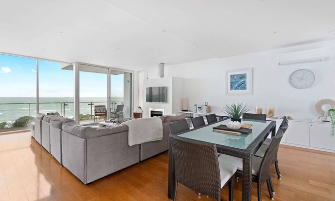 Hayborough House | Beachfront Retreat: Ocean View & Family-Friendly Amenities