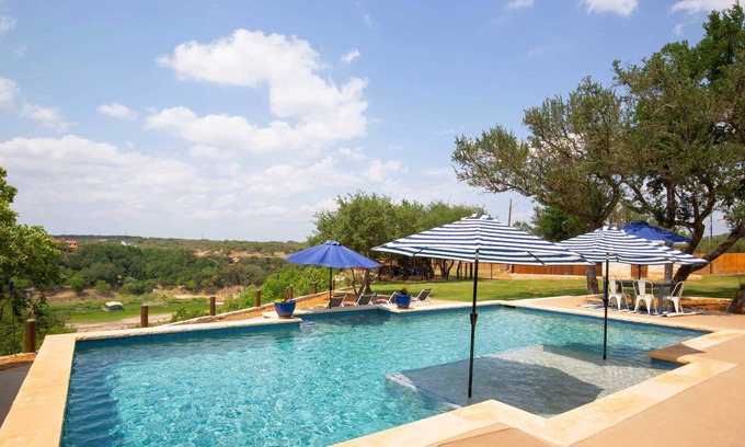 Paleface Park Villa | Top-Rated Lake Travis Estate with Private Pool & Grill