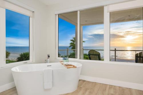 Independence Square House | Luxury Family Beachfront Oasis Pool Spa and Views