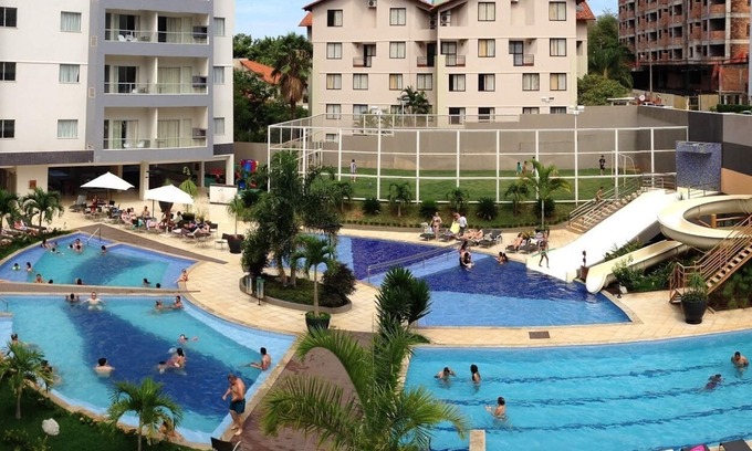 Pousada do Rio Quente Apartment | Stylish Flat with Private Pool Near HOT PARK - Rated 9.4
