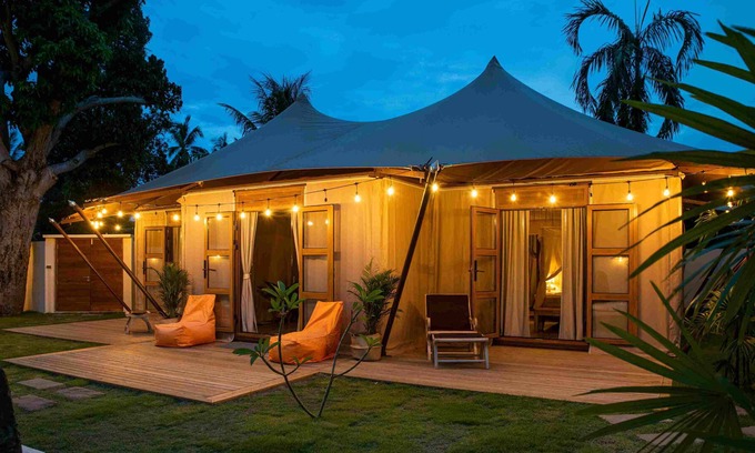 Bophut Cabin | Luxury Glamping 2 Air-conditioned Bedrooms With a Private Swimming Pool