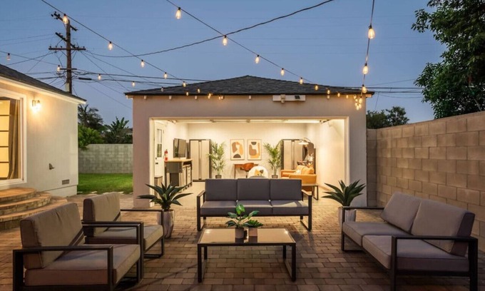 Harbor House | Unwind in Style: Private Spa & Entertainment Room Awaits