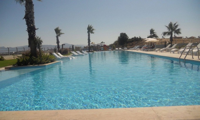 Ancient Side Apartment | Beachside Retreat with Pool and Ocean Views Await You