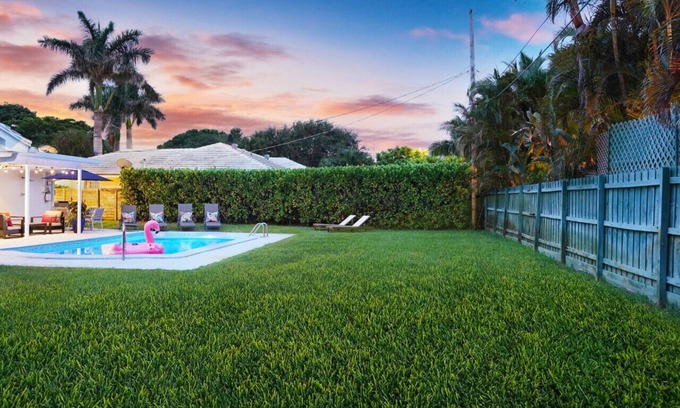 North Palm Beach House | Relax by the Heated Salt Pool and Walk to Stunning Beaches!