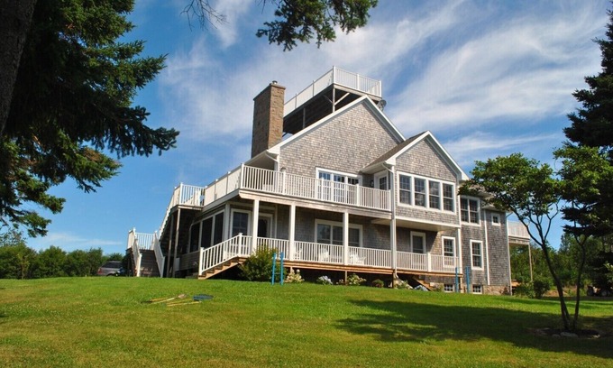 Tracadie House | Elegant Acadian Island Estate with Guest House & Ocean View