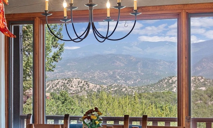 Tesuque Hills House | Luxury Home with Incredible Mountain Views