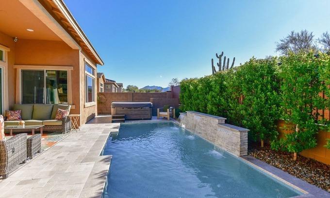 North Scottsdale House | Elegant Home with Pool Near Superbowl & Phoenix Open
