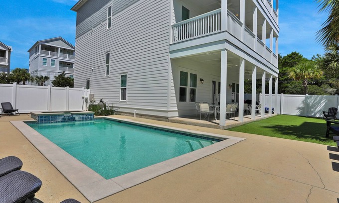 Inlet Beach House | Luxury home with private pool, spacious