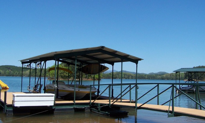 Six Mile House | Elegant Lakefront Retreat with Scenic Mountain Views