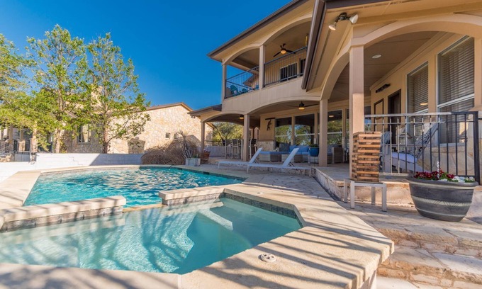 Paleface Park House | Exquisite Lake Travis Waterfront Retreat with Heated Pool