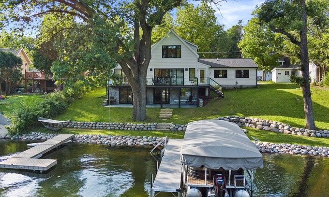 Okauchee Lake House | Lakefront Haven: Unmatched Views & Family-Friendly Amenities