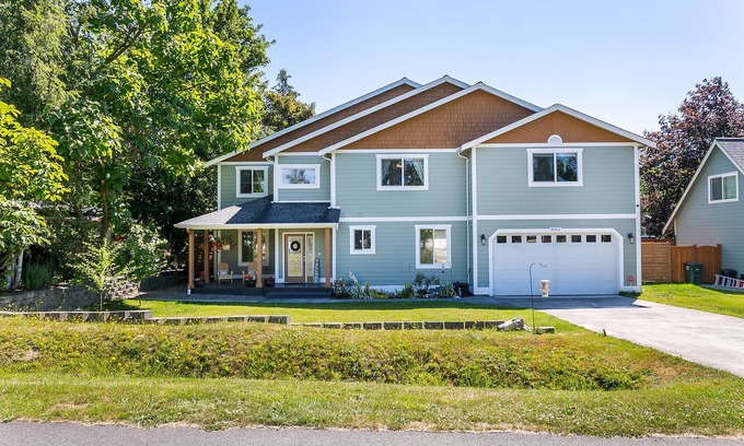 Blaine House | Family-Friendly Ocean View Home with Beach Access in Birch Bay