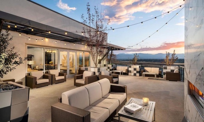 Draper Apartment | Exquisite Retreat with Pool, Hot Tub & Fitness Center