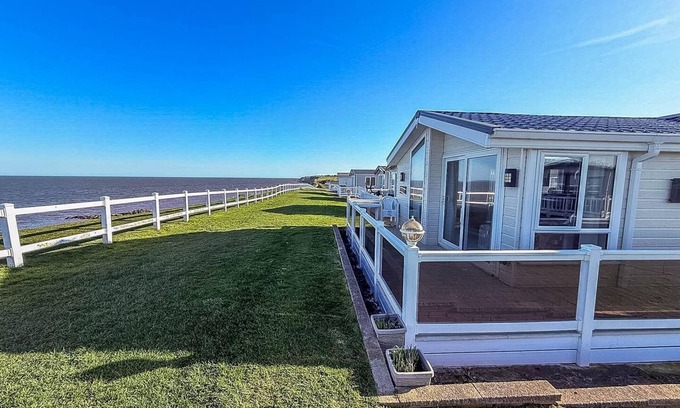 Hopton on Sea Cabin | Pet-Friendly Lodge with Ocean Views at Hopton Haven Park