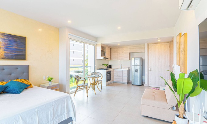 Zona Norte Apartment | Luxury Loft Cartagena - Direct access to the Beach