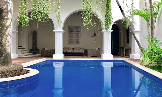 Cartagena Walled City House | Elegant Mansion with Private Pool in the Old City