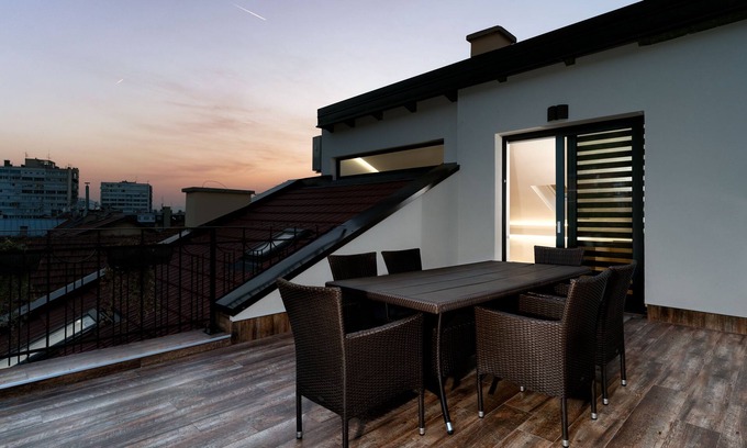 Old Town Apartment | Elegant Downtown Penthouse L in Sarajevo with Top Ratings