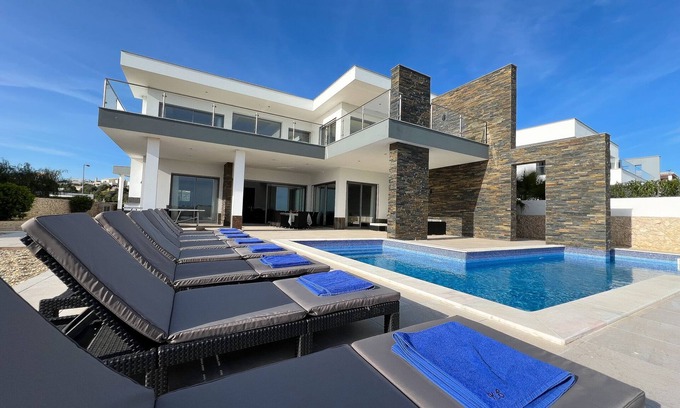 Pera Villa | Modern Villa with Private Pool and Oceanfront Views