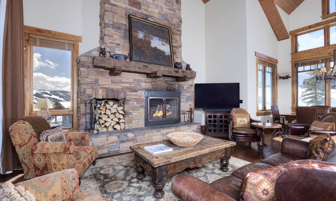 Big Sky House | Exclusive Mountain Retreat with Ski Access & Private Lodge