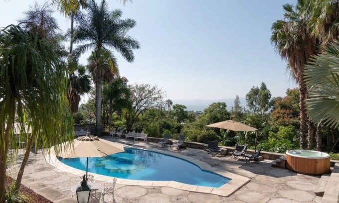 Ajijic Villa | Mountain View Suite with Pool, Spa & Breakfast Included