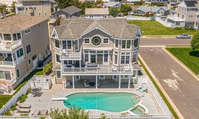 Southend House | Oceanfront Mansion with Heated Pool & Top Amenities