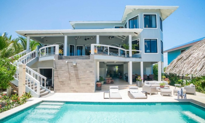 Plantation Villa | Oceanfront Villa with Pools, Beach Access & Pet-Friendly Stay