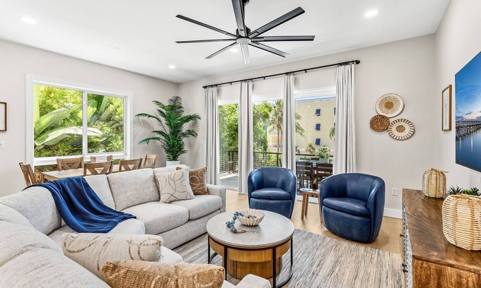 Indialantic By The Sea House | Luxury Oceanside Escape – Balcony, Patio & Steps to Indialantic Beach!