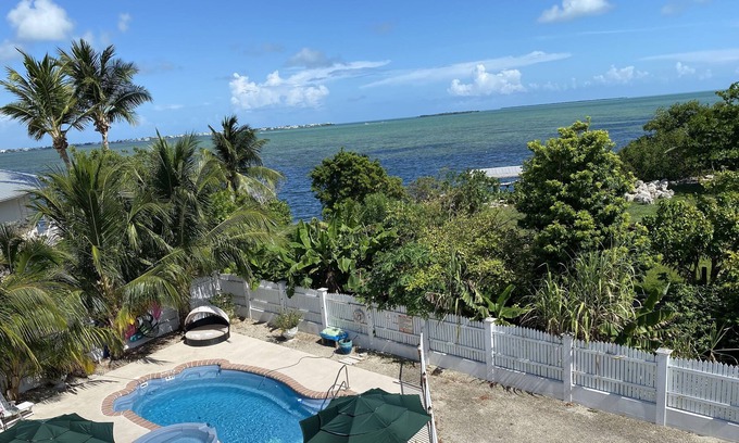 Cudjoe Key Villa | Eco-Friendly Oceanview Villa with Private Pool Near Key West