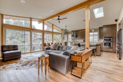 Blue Heron House | Lakefront Retreat with Private Beach & Ocean Views