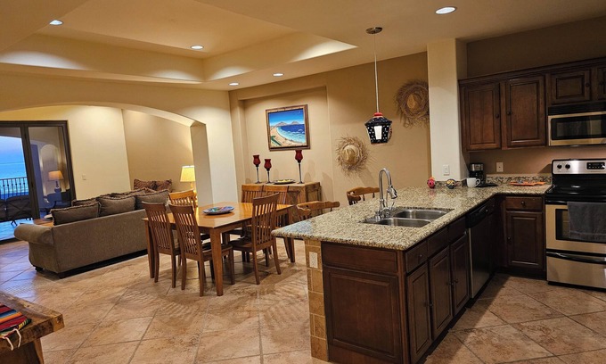 San Felipe Condo | Guest Rated 10/10: Coastal One Bedroom Condo with Spa